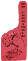 Foam Hands: 16 inch Gripper Number 1 Foam Hands